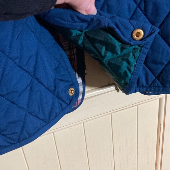 Girls Lands End Quilted Barn Jacket size Med (10-12) - Picture 7 of 7
